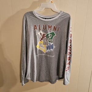 Harry Potter Hogwarts Alumni Oversized Super Soft Long Sleeve Tee